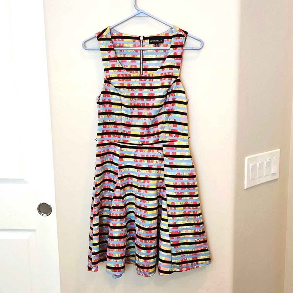 My Michelle watercolor dress, size 9